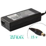 Futurebatt 15V 5A 75W AC Adapter Charger for Toshiba Satellite A10 A15 A50 A55 M20 M25 M30 M35 M40 M45 M50 M55 M110 M115 R10 R15 R20 R25 A105-S4014 M45-S265 M105-S3074 M115-S3094 Laptop Power Supply