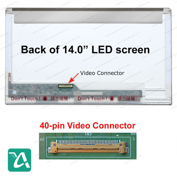 Laptop Replacement Screen Size 14.0 led