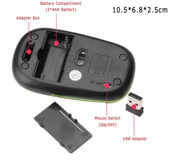 Golden King Wireless Mouse