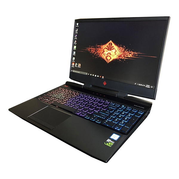 Laptop HP OMEN15 dc1088wm (Intel® Core™Ci7-9750H -16GB – 256 GBSSD – Nvidia GTX1660 6GB – 15.6″ FHD – Win10)Black