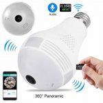 كاميرات مراقبة على شكل لمبات