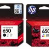 hp toner 650 أسود وألوان