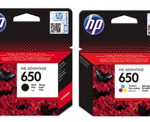 hp toner 650 أسود وألوان
